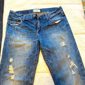 Aeropostale ripped jeans